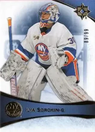 2022-23 Upper Deck Ultimate Collection - Blue #21 - Ilya Sorokin - New York Islanders