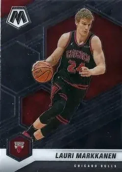 2020-21 Panini Mosaic #4 Lauri Markkanen