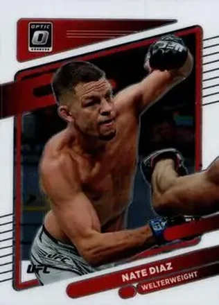 2022 Donruss Optic UFC #23 - Nate Diaz