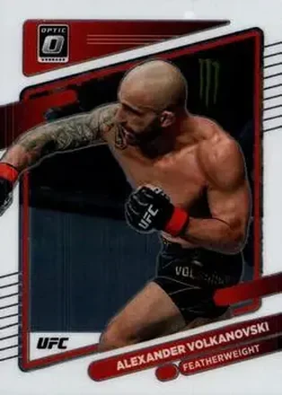 2022 Donruss Optic UFC #28 - Alexander Volkanovski