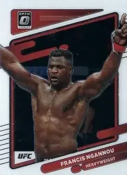 2022 Donruss Optic UFC feature card