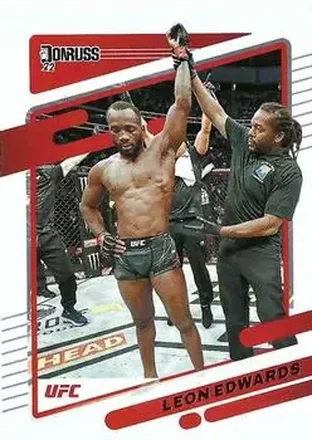 2022 Donruss UFC #24 - Leon Edwards