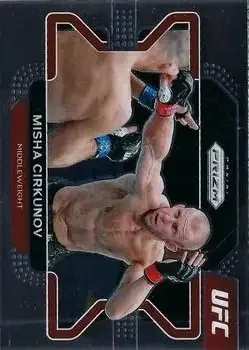 2022 Panini Prizm UFC feature card