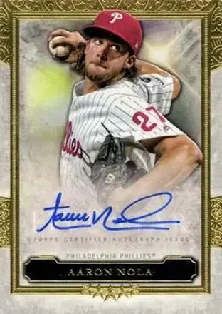 2020 Topps Five Star #FSA-AN - Aaron Nola - Philadelphia Phillies