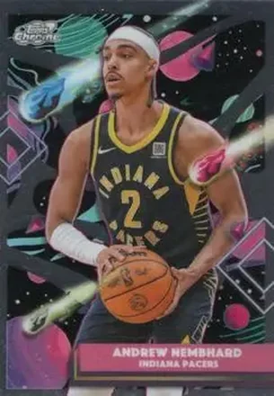 2025-26 Topps Chrome Cosmic #59 - Andrew Nembhard - Indiana Pacers