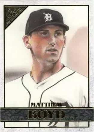 2020 Topps Gallery #5 - Matthew Boyd - Detroit Tigers