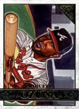 2020 Topps Gallery #7 - Marcell Ozuna - Atlanta Braves