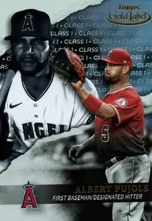 2020 Topps Gold Label #2 - Albert Pujols - Los Angeles Angels