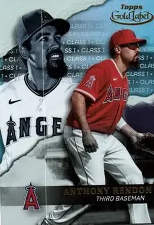 2020 Topps Gold Label #4 - Anthony Rendon - Los Angeles Angels