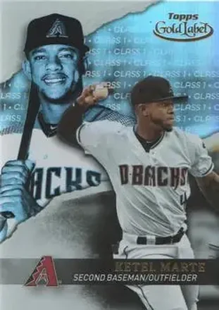 2020 Topps Gold Label #5 - Ketel Marte - Arizona Diamondbacks