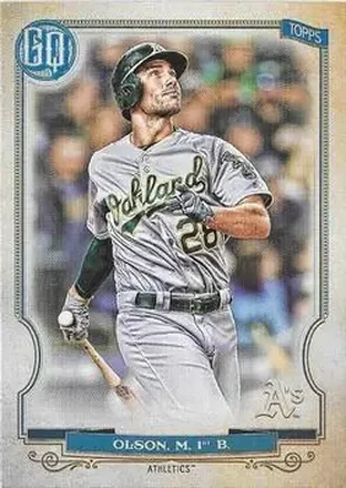 2020 Topps Gypsy Queen #4 - Matt Olson - Oakland Athletics