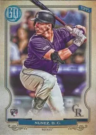 2020 Topps Gypsy Queen #5 - Dom Nuñez - Colorado Rockies