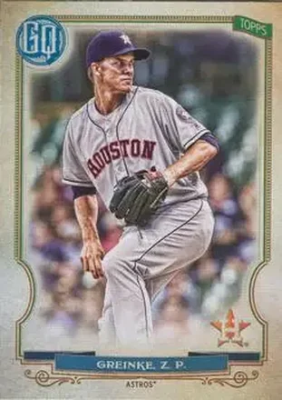 2020 Topps Gypsy Queen #7 - Zack Greinke - Houston Astros