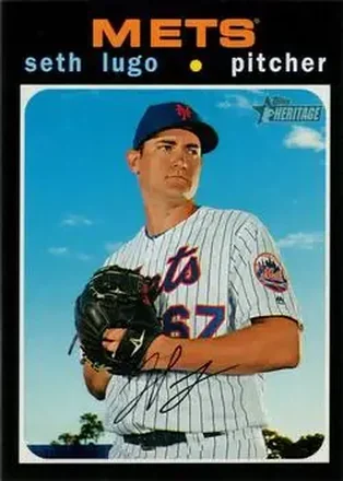 2020 Topps Heritage #7 - Seth Lugo - New York Mets