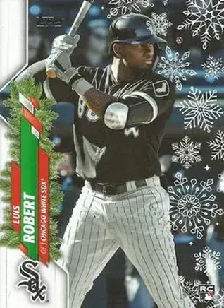 2020 Topps Holiday #HW2a - Luis Robert Jr. - Chicago White Sox