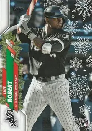 2020 Topps Holiday #HW2b - Luis Robert Jr. - Chicago White Sox
