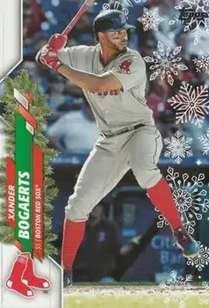 2020 Topps Holiday #HW6 - Xander Bogaerts - Boston Red Sox