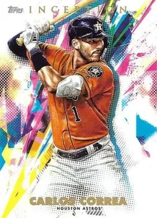 2020 Topps Inception #6 - Carlos Correa - Houston Astros