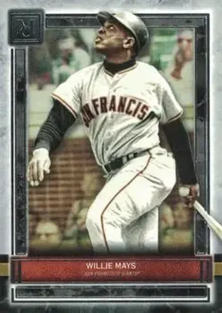 2020 Topps Museum Collection #1 - Willie Mays - San Francisco Giants