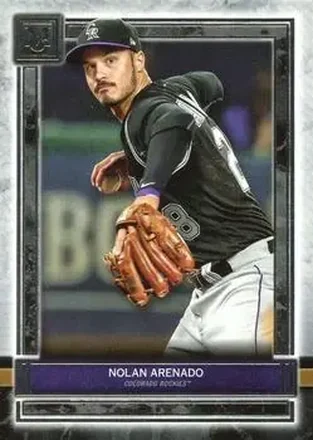 2020 Topps Museum Collection #2 - Nolan Arenado - Colorado Rockies