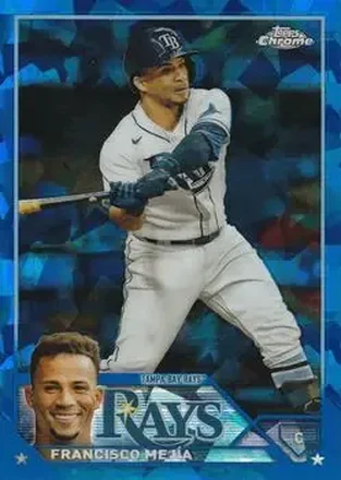 2023 Topps Chrome Update Sapphire Edition #USCS61 - Francisco Mejia - Tampa Bay Rays
