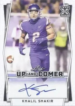 2022 Leaf Holiday Packs - Up-And-Comer #UC-KS1 - Khalil Shakir