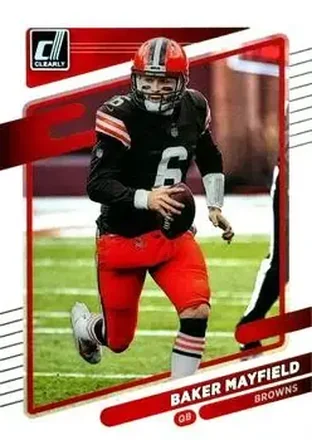 2021 Clearly Donruss #11 - Baker Mayfield - Cleveland Browns