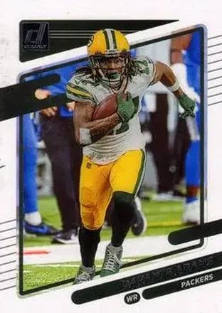 2021 Clearly Donruss #18 - Davante Adams - Green Bay Packers