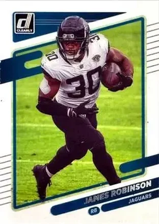2021 Clearly Donruss #20 - James Robinson - Jacksonville Jaguars