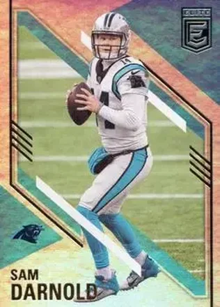 2021 Donruss Elite #17 - Sam Darnold - Carolina Panthers