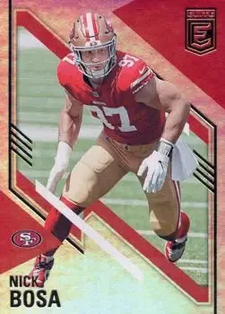 2021 Donruss Elite #19 - Nick Bosa - San Francisco 49ers