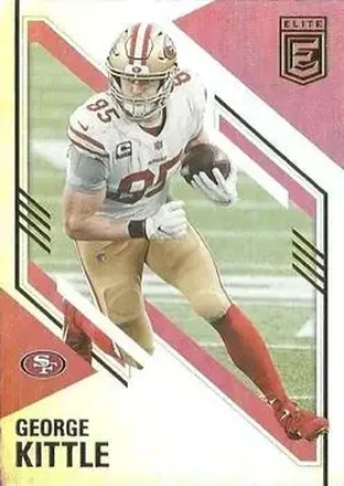 2021 Donruss Elite #20 - George Kittle - San Francisco 49ers