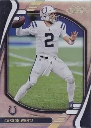 2021 Panini Absolute #11 - Carson Wentz - Indianapolis Colts