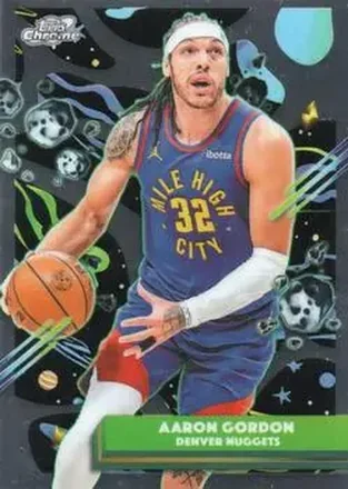 2025-26 Topps Chrome Cosmic #63 - Aaron Gordon - Denver Nuggets