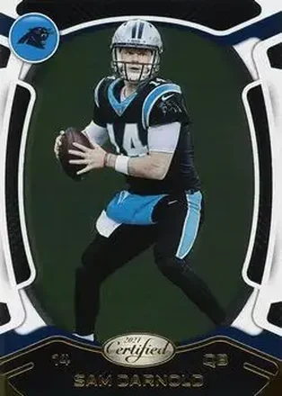 2021 Panini Certified #11 - Sam Darnold - Carolina Panthers