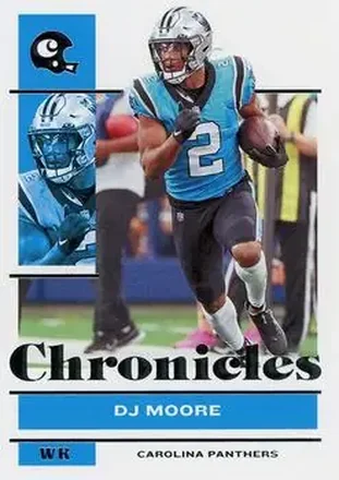 2021 Panini Chronicles #13 - DJ Moore - Carolina Panthers
