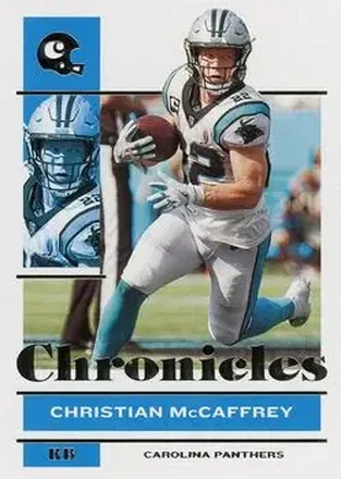 2021 Panini Chronicles #14 - Christian McCaffrey - Carolina Panthers