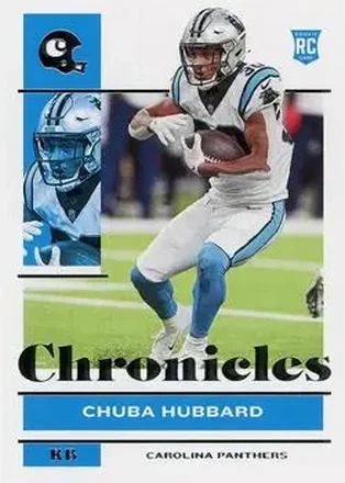 2021 Panini Chronicles #15 - Chuba Hubbard - Carolina Panthers