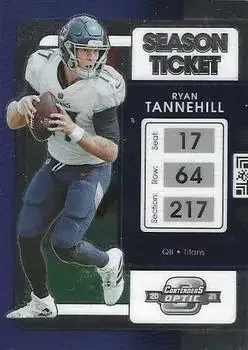 2021 Panini Contenders Optic feature card