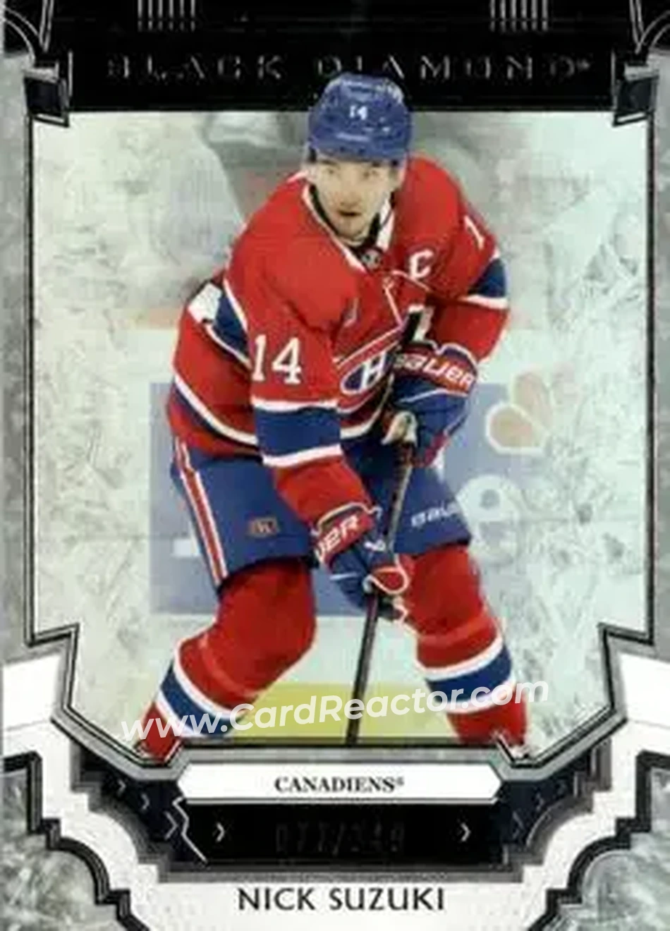2023-24 Upper Deck Black Diamond #BDB-NS - Nick Suzuki - Montreal Canadiens - Front