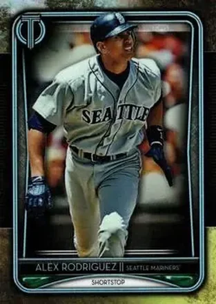 2020 Topps Tribute #3 - Alex Rodriguez - Seattle Mariners