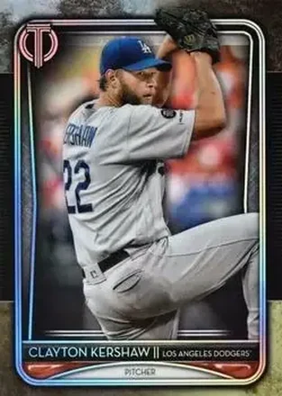 2020 Topps Tribute #6 - Clayton Kershaw - Los Angeles Dodgers