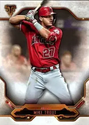 2020 Topps Triple Threads #1 - Mike Trout - Los Angeles Angels