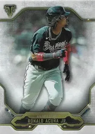 2020 Topps Triple Threads #7 - Ronald Acuña Jr. - Atlanta Braves