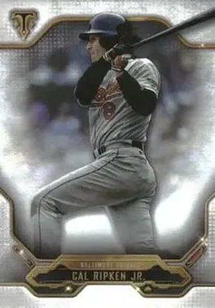 2020 Topps Triple Threads #9 - Cal Ripken - Baltimore Orioles