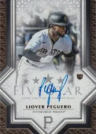 2023 Topps Five Star #FSA-LP - Liover Peguero - Pittsburgh Pirates