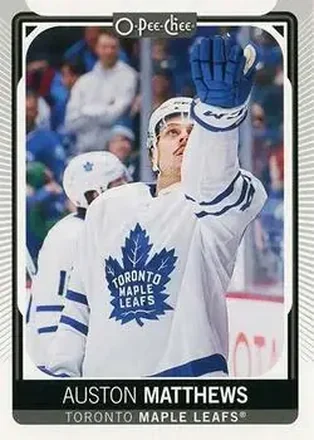 2021-22 O-Pee-Chee #7b - Auston Matthews - Toronto Maple Leafs