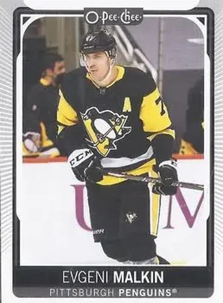 2021-22 O-Pee-Chee #8 - Evgeni Malkin - Pittsburgh Penguins