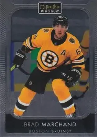 2021-22 O-Pee-Chee Platinum #18 - Brad Marchand - Boston Bruins