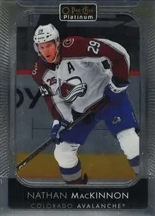 2021-22 O-Pee-Chee Platinum #19 - Nathan MacKinnon - Colorado Avalanche